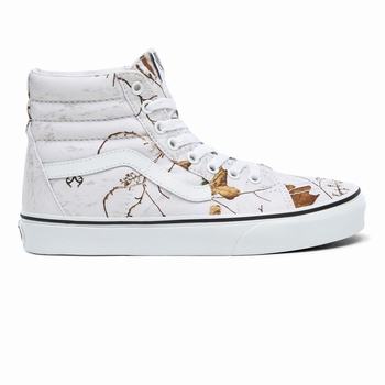 Damske Kotnikove Tenisky Vans Realtree Xtra® x Vans Xtra® x Vans SK8-Hi Hnede Biele Maskacove VA64JBHDX